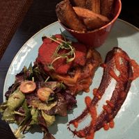 Vegan lasagna  at Petronella in Kilkenny