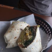 Veggie burrito  at Totopos Mexican Restaurant in Naperville