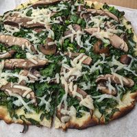 Mushroom and leek w/diya at The Fridge in Lancaster