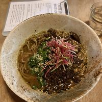Vegan ramen  at Le Bec Jaune in Morzine