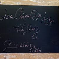   at La Crêperie des Alpes in Aix-les-bains