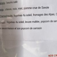 la vegan  at La Crêperie des Alpes in Aix-les-bains