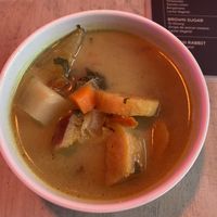 Sopa del día  at Huacamole Vegan Food in San Pedro