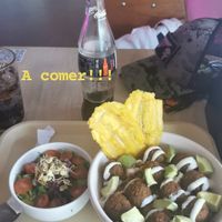 Chifrijo!!! at Huacamole Vegan Food in San Pedro