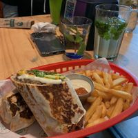   at Huacamole Vegan Food in San Pedro