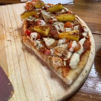 Pizza  at Huacamole Vegan Food in San Pedro