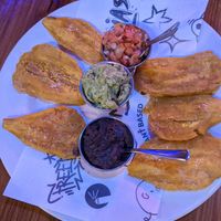 Patacones at Huacamole Vegan Food in San Pedro