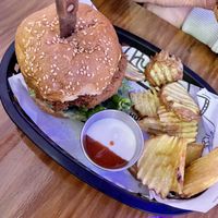   at Huacamole Vegan Food in San Pedro