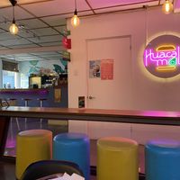 Conspicuously empty  at Huacamole Vegan Food in San Pedro