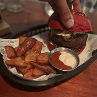 Forgot what this burger was called and glad I did! #NeverAgain  at Huacamole Vegan Food in San Pedro