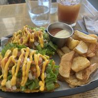   at Huacamole Vegan Food in San Pedro