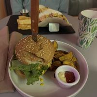   at Huacamole Vegan Food in San Pedro