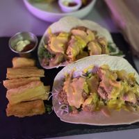   at Huacamole Vegan Food in San Pedro