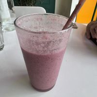 Strawberry Milkshake   at Huacamole Vegan Food in San Pedro