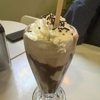 Chocolate milkshake  at Huacamole Vegan Food in San Pedro