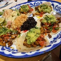 Vegan carnitas & guacamole soft tacos, 249 baht  at Salsa Kitchen - Huay Kaew in Chiang Mai