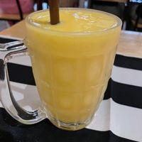 Mango and passion fruit smoothie, 79 baht  at Salsa Kitchen - Huay Kaew in Chiang Mai