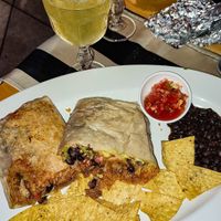 Vegan Chicken Burrito at Salsa Kitchen - Huay Kaew in Chiang Mai