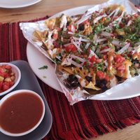 Vegan Nachos at Salsa Kitchen - Huay Kaew in Chiang Mai