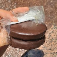 Vegan alfajor, around $90 at Bosque Bambu in Montevideo