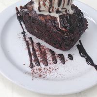 Brownie at La Mar de Vins in Mallorca