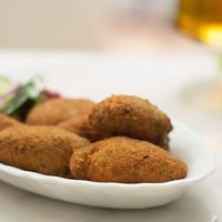 Croquetas spinach at La Mar de Vins in Mallorca