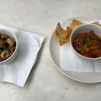 appetizers  at La Mar de Vins in Mallorca