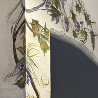 Indoor detail  at La Mar de Vins in Mallorca