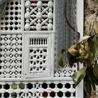 Outdoor detail  at La Mar de Vins in Mallorca