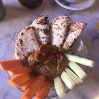 Hummus at La Mar de Vins in Mallorca