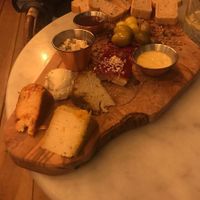 vegan cheeze plate at Mr. & Mrs. Watson in Amsterdam