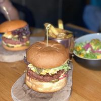 Kombucha bbq burger  at Mr. & Mrs. Watson in Amsterdam