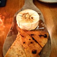 Camembert with homemade vegan honey at Mr. & Mrs. Watson in Amsterdam