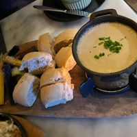 Fondue   at Mr. & Mrs. Watson in Amsterdam