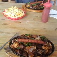 Mixed grill at Veggie Hut in Birmingham