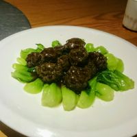 Meatballs - this picture doesn't do justice to this dish, it was delicious at Zǎozǐ Shù - Vegetarian Life Style - Gubeii in Shanghai