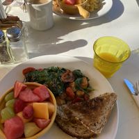 Vegan scrambler   at Liz's Cafe Anybody's Bar in Provincetown