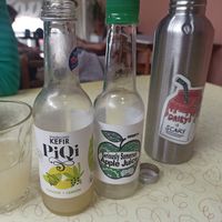 Drinks at Loves Cafe in Weston-super-mare