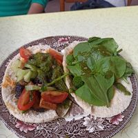 Sabich at Loves Cafe in Weston-super-mare