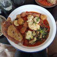 Shakshuka at Loves Cafe in Weston-super-mare