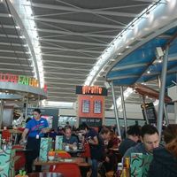 Decoration at LHR - Giraffe - T5 in West London