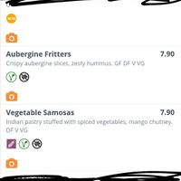 Vegan tapas options at Tedo Tapas Bar in Cork