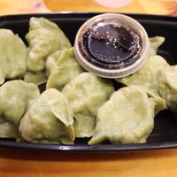 Edamame dumplings at Monkey King Noodle Company in Carrollton