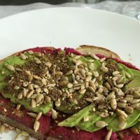 Avocado Toast at Pierrot Gourmet at The Peninsula in Chicago