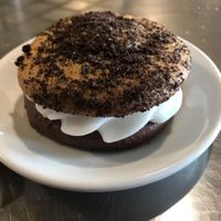 Vegan ice cream sandwich at Moustache - Central in Auckland