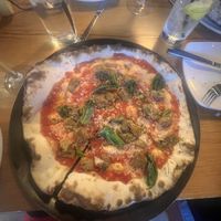 Italian mushroom vegan pizza  at Pomo Pizzeria in Scottsdale