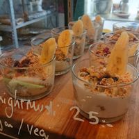 Overnight oats at Cafe Grannen in Malmo