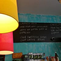 Blackboard at Cafe Grannen in Malmo