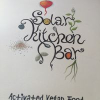 Menu at Solar Kitchen Bar in Larnaca