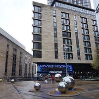 Steel balls and dough balls at Pizza Express - St Paul's Place in Sheffield